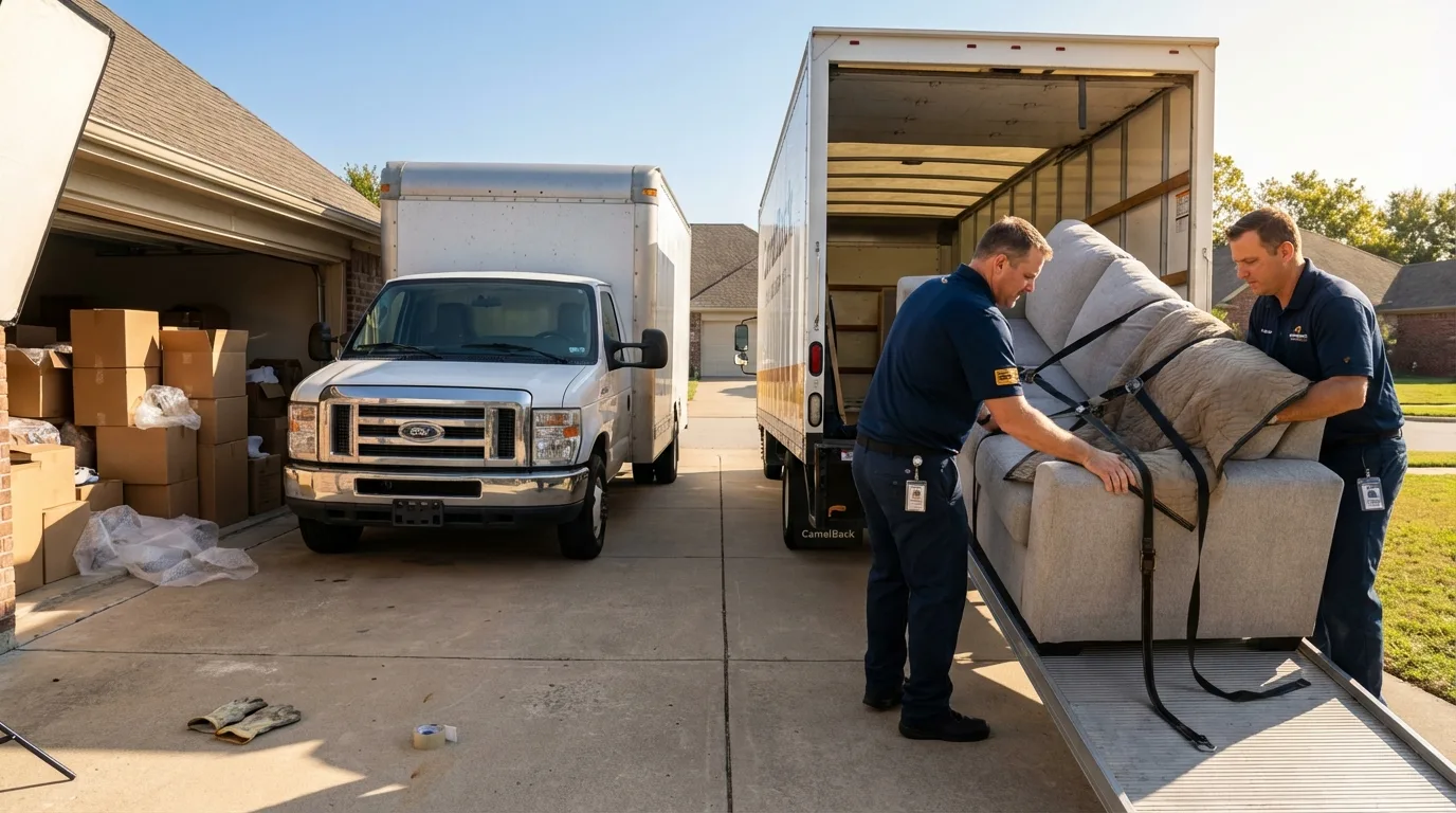 DIY truck vs professional crew comparison in Scottsburg