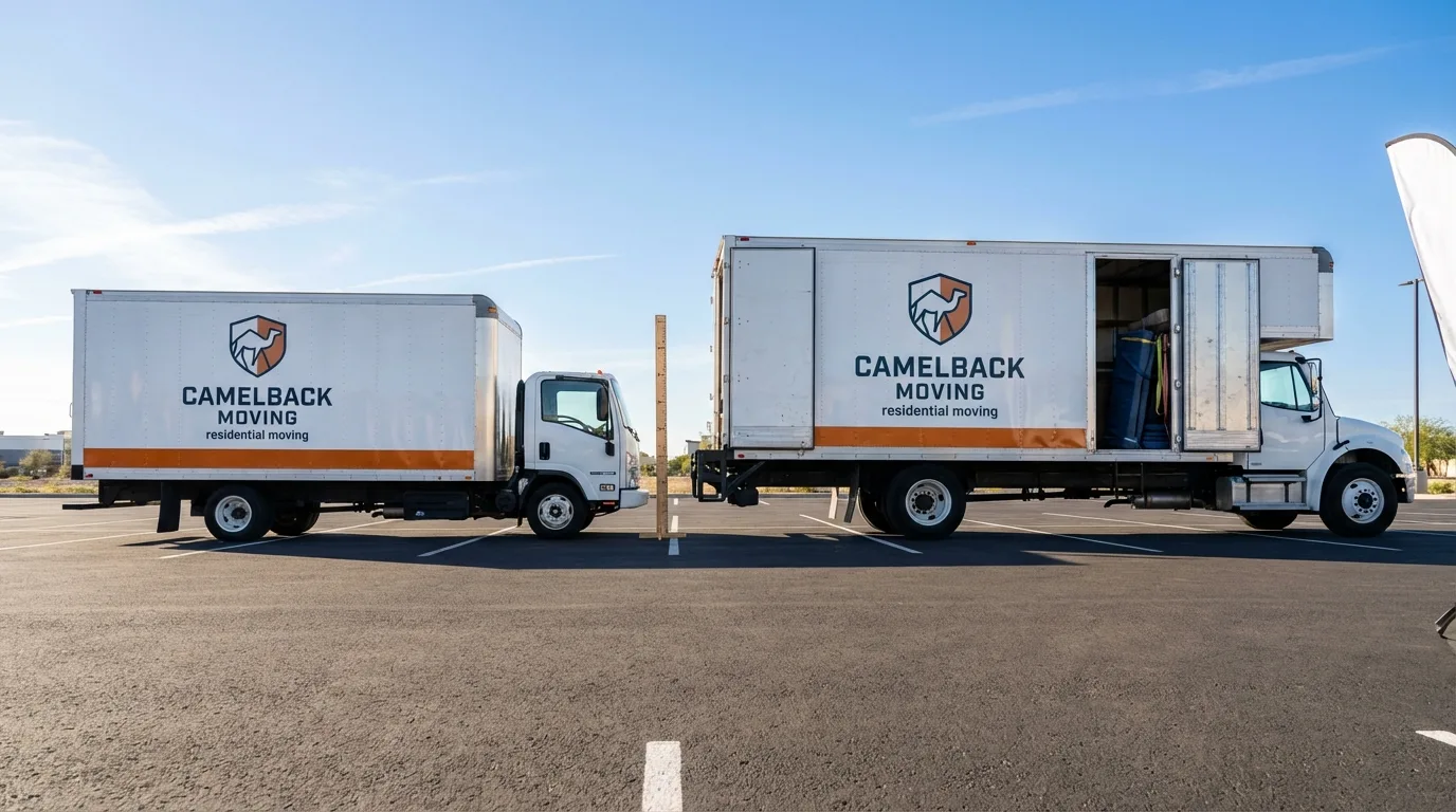 Moving truck size capacity guide in Scottsburg